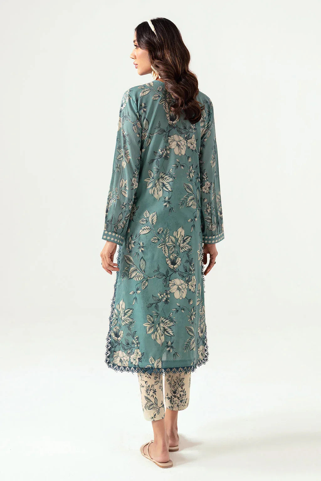 Ramsha | Pinted Lawn | RP-104 - Aqsa Fabrics