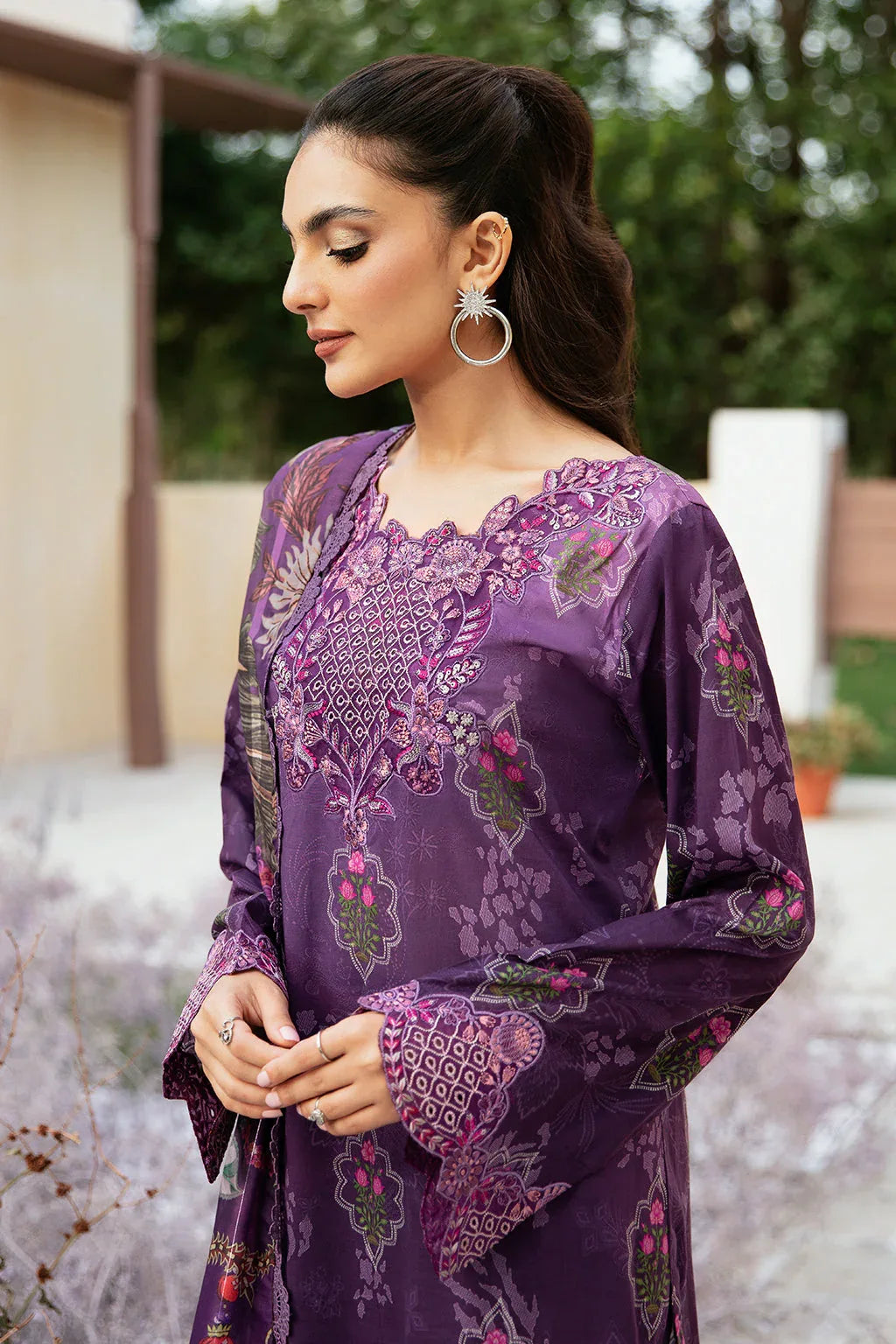 Ramsha | Rangrez Lawn Collection | N-506 - Aqsa Fabrics