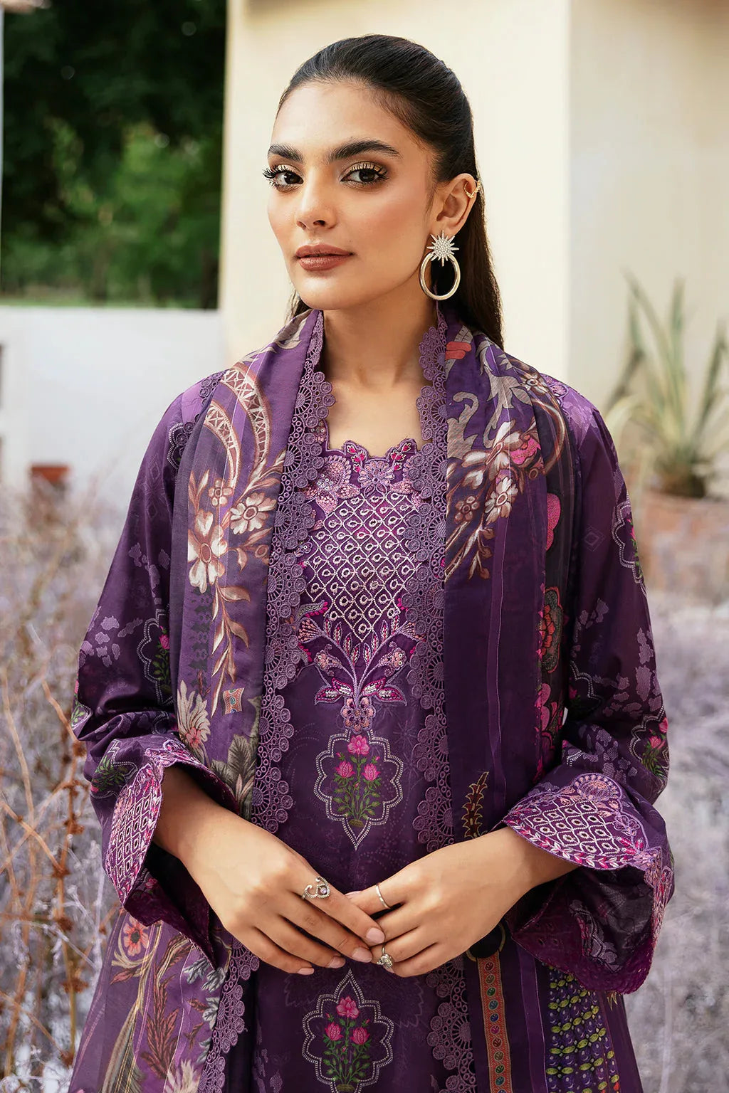 Ramsha | Rangrez Lawn Collection | N-506 - Aqsa Fabrics