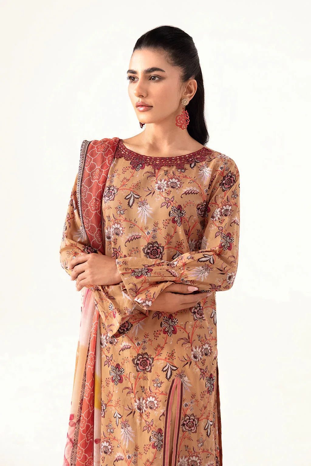 Ramsha | Pinted Lawn | RP-112 - Aqsa Fabrics