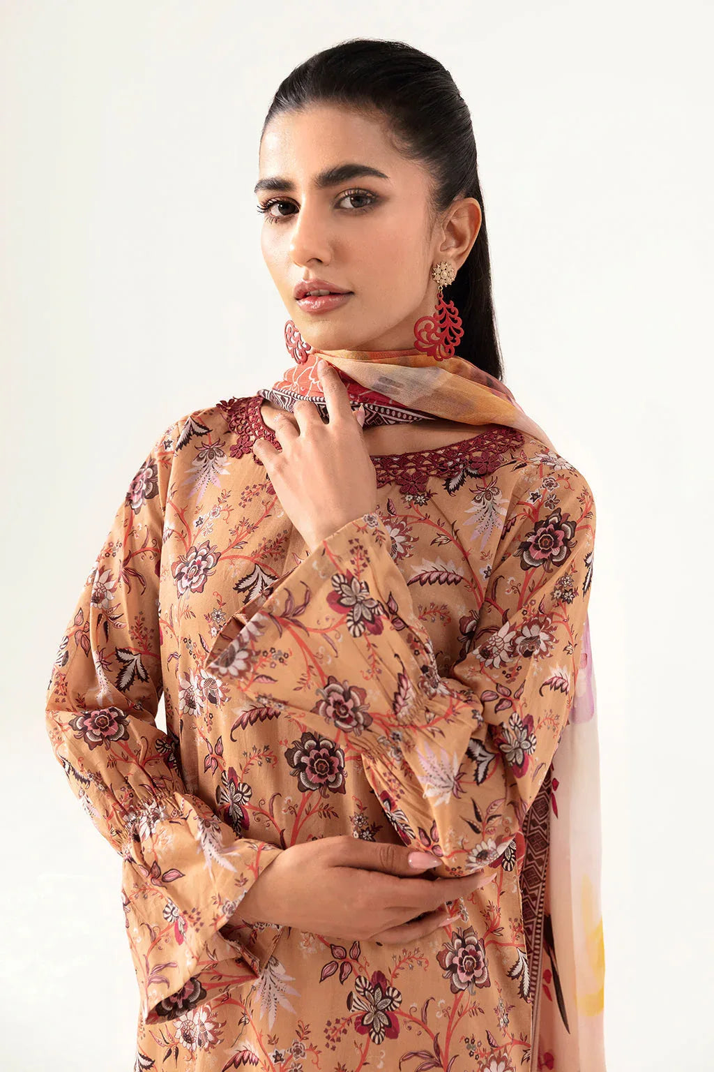 Ramsha | Pinted Lawn | RP-112 - Aqsa Fabrics