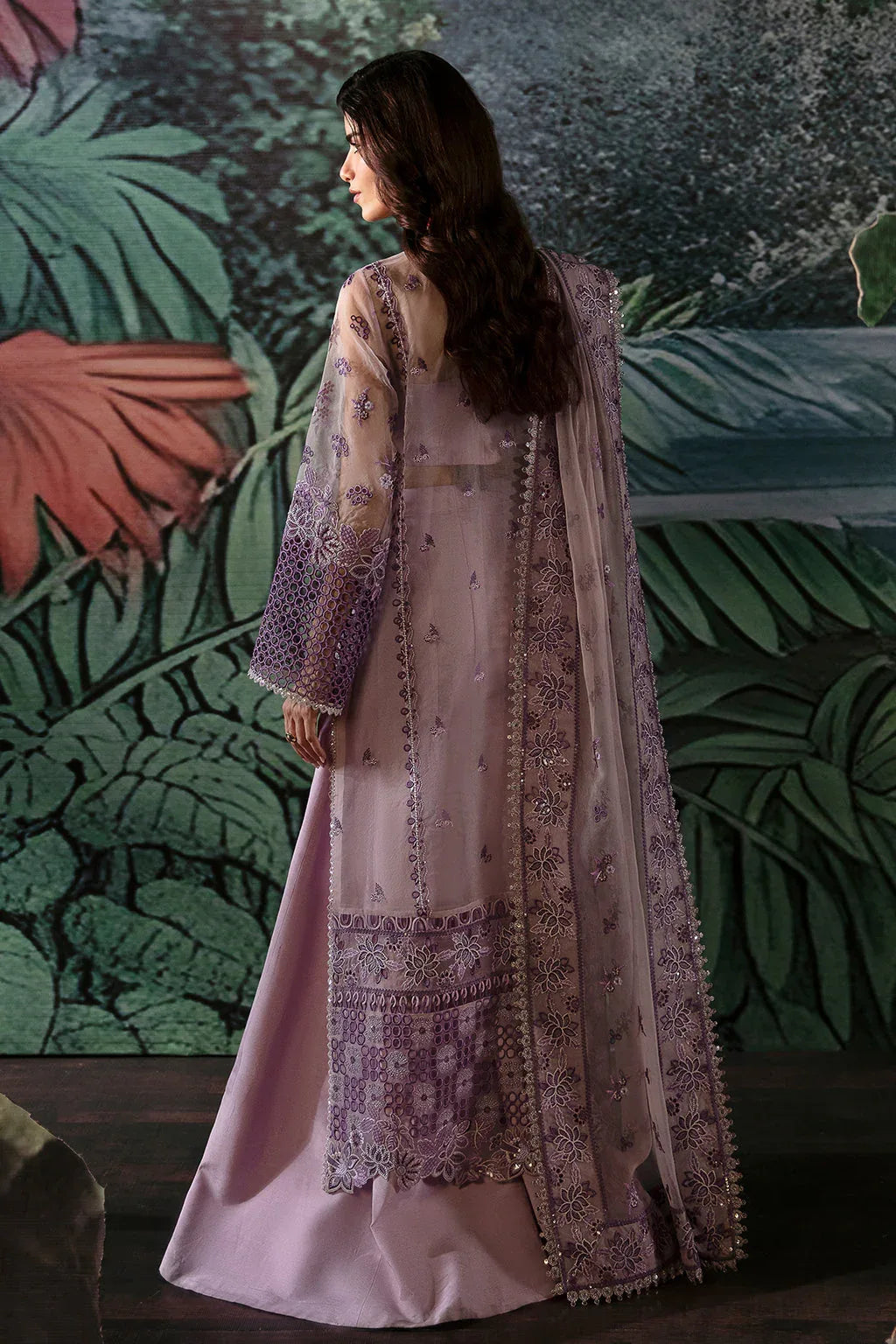 Afrozeh | La Fuchsia Festive 24 | Helen - Aqsa Fabrics