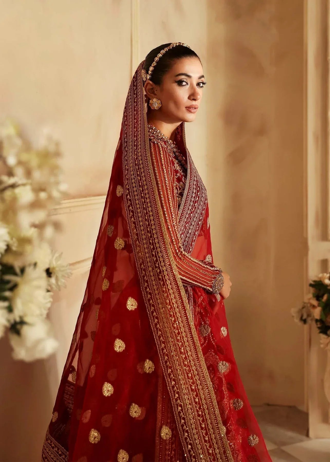 Akbar Aslam | Aleia Luxury Formals | Rosier - Aqsa Fabrics