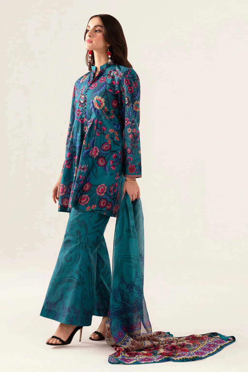 Ramsha | Pinted Lawn | RP-108 - Aqsa Fabrics