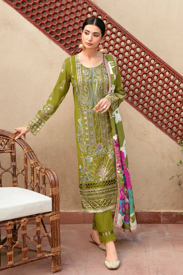 Ramsha | Luxury Lawn 24 | L-807 - Aqsa Fabrics
