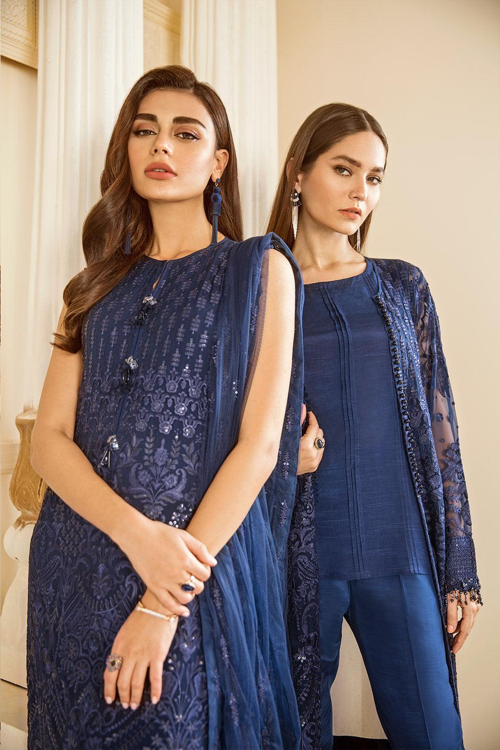 EMBROIDERED CHIFFON CH06-02 STITCHED