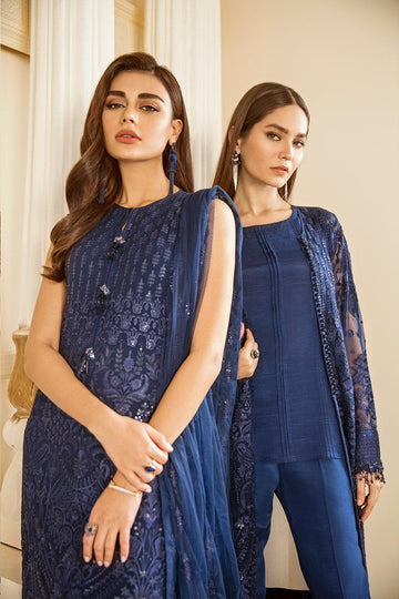 EMBROIDERED CHIFFON CH06-02 STITCHED