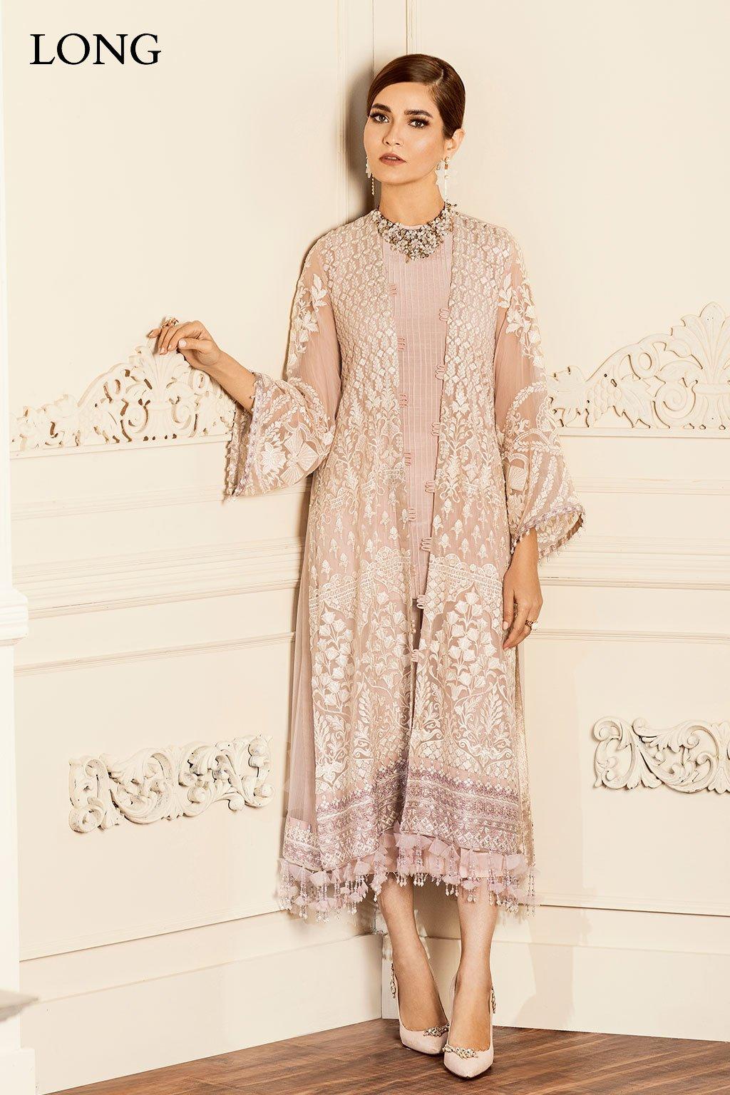 EMBROIDERED CHIFFON CH05-09 STITCHED