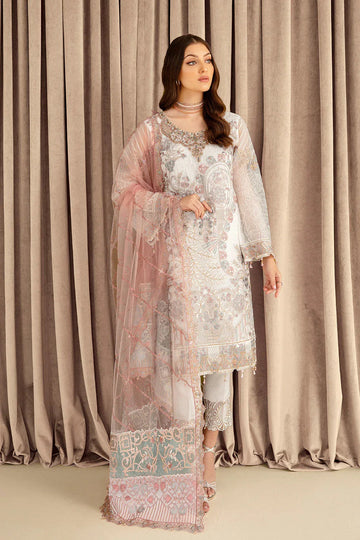 Ramsha | Minhal Organza Collection | M-707 - Aqsa Fabrics