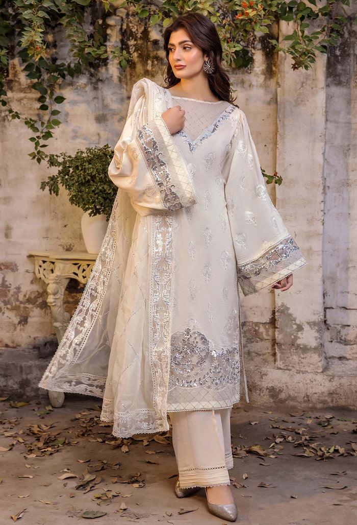 Adans Libas | Adans Chikankari SS25 | CHIKANKARI 4771 - Aqsa Fabrics