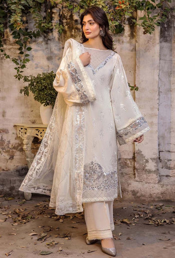 Adans Libas | Adans Chikankari SS25 | CHIKANKARI 4771 - Aqsa Fabrics