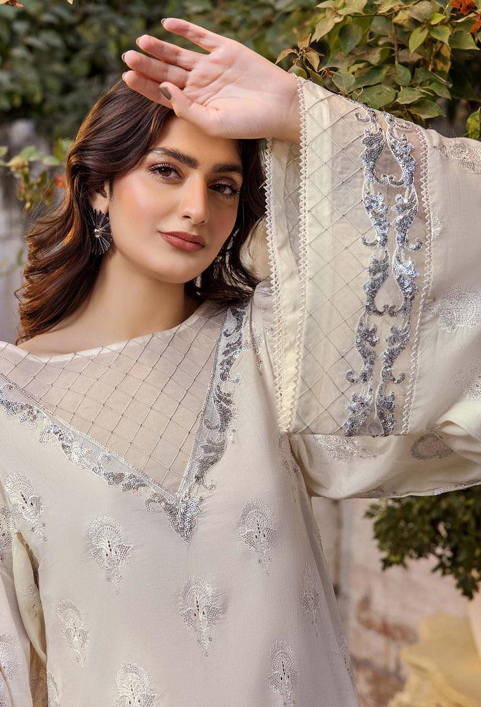 Adans Libas | Adans Chikankari SS25 | CHIKANKARI 4771 - Aqsa Fabrics