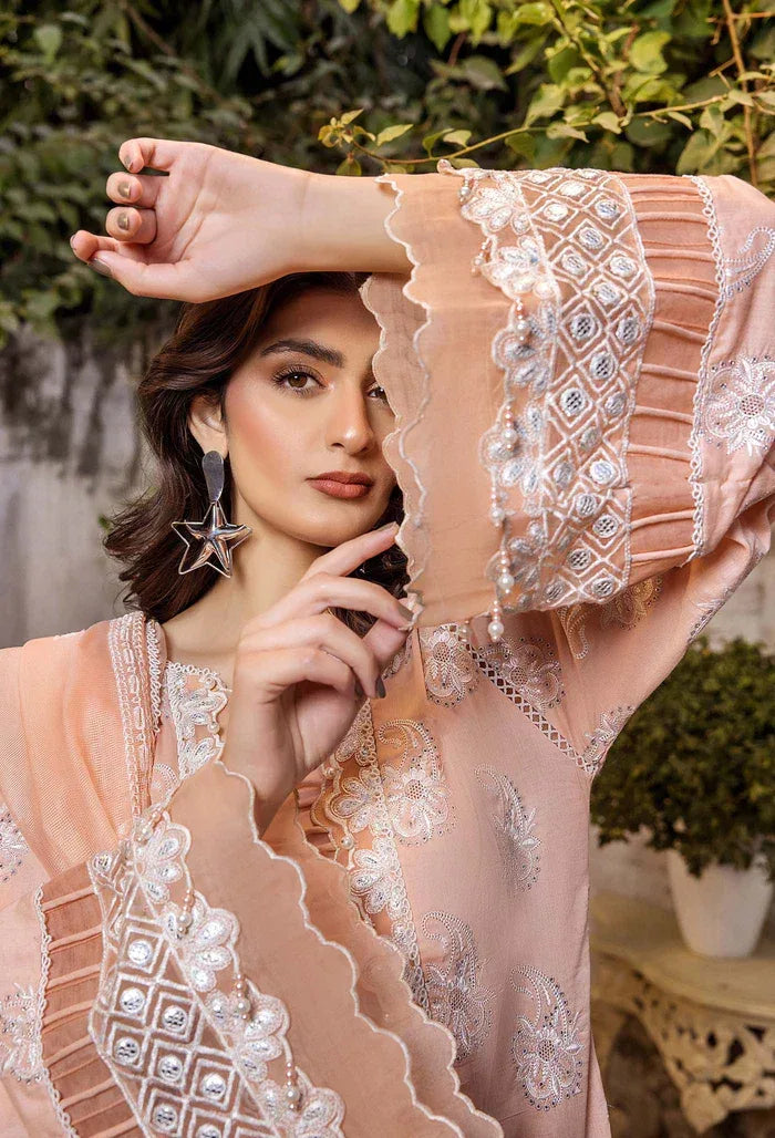 Adans Libas | Adans Chikankari SS25 | CHIKANKARI 4773 - Aqsa Fabrics
