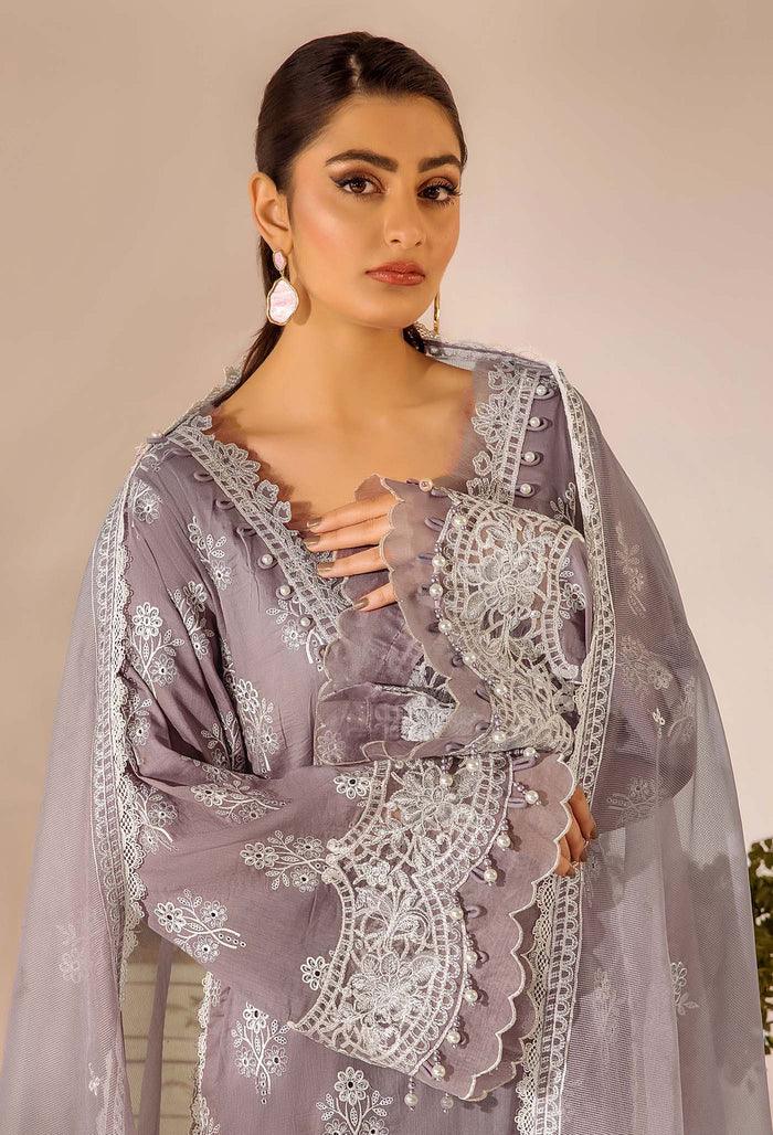 Adans Libas | Adans Chikankari SS25 | CHIKANKARI 4777 - Aqsa Fabrics