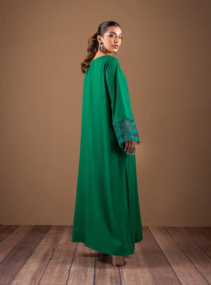 Zainab Chottani | The Kaftan Edit | Ethereal Emerald - Aqsa Fabrics
