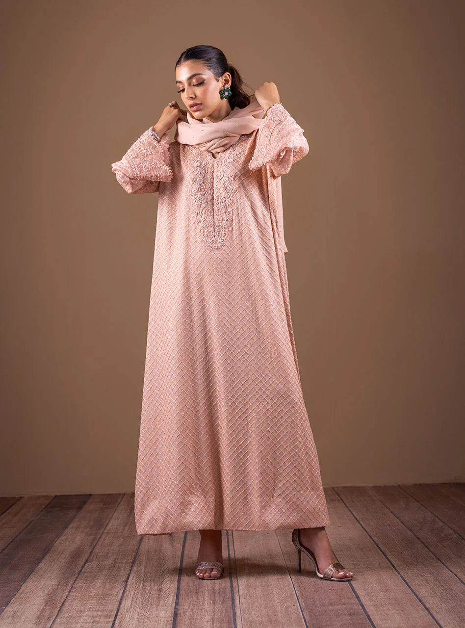 Zainab Chottani | Semi Formals | SPECTACULAR PINK BLING - Aqsa Fabrics