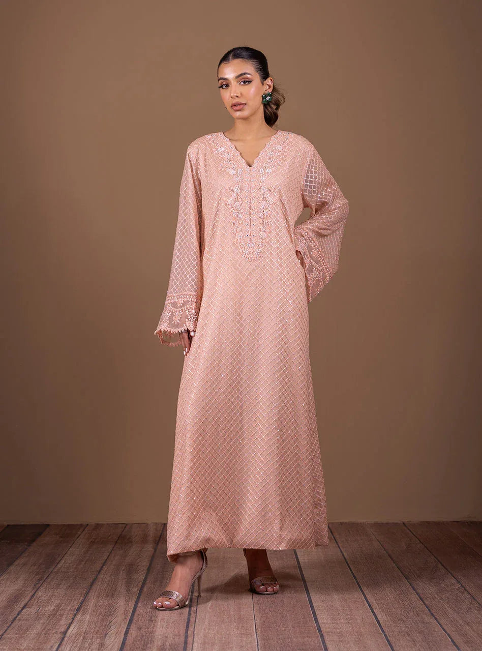 Zainab Chottani | Semi Formals | SPECTACULAR PINK BLING - Aqsa Fabrics