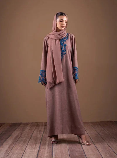 Zainab Chottani | The Kaftan Edit | Captivating Coffee - Aqsa Fabrics