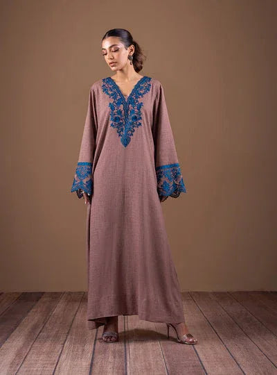 Zainab Chottani | The Kaftan Edit | Captivating Coffee - Aqsa Fabrics