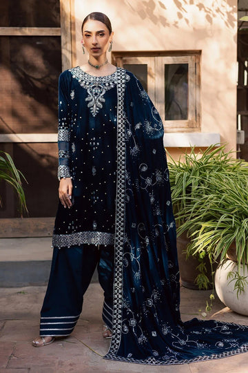 Nureh | Maya Velvet | NW-114 - Aqsa Fabrics
