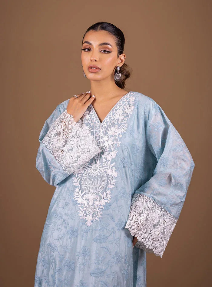 Zainab Chottani | The Kaftan Edit | Aqua Sophistication - Aqsa Fabrics