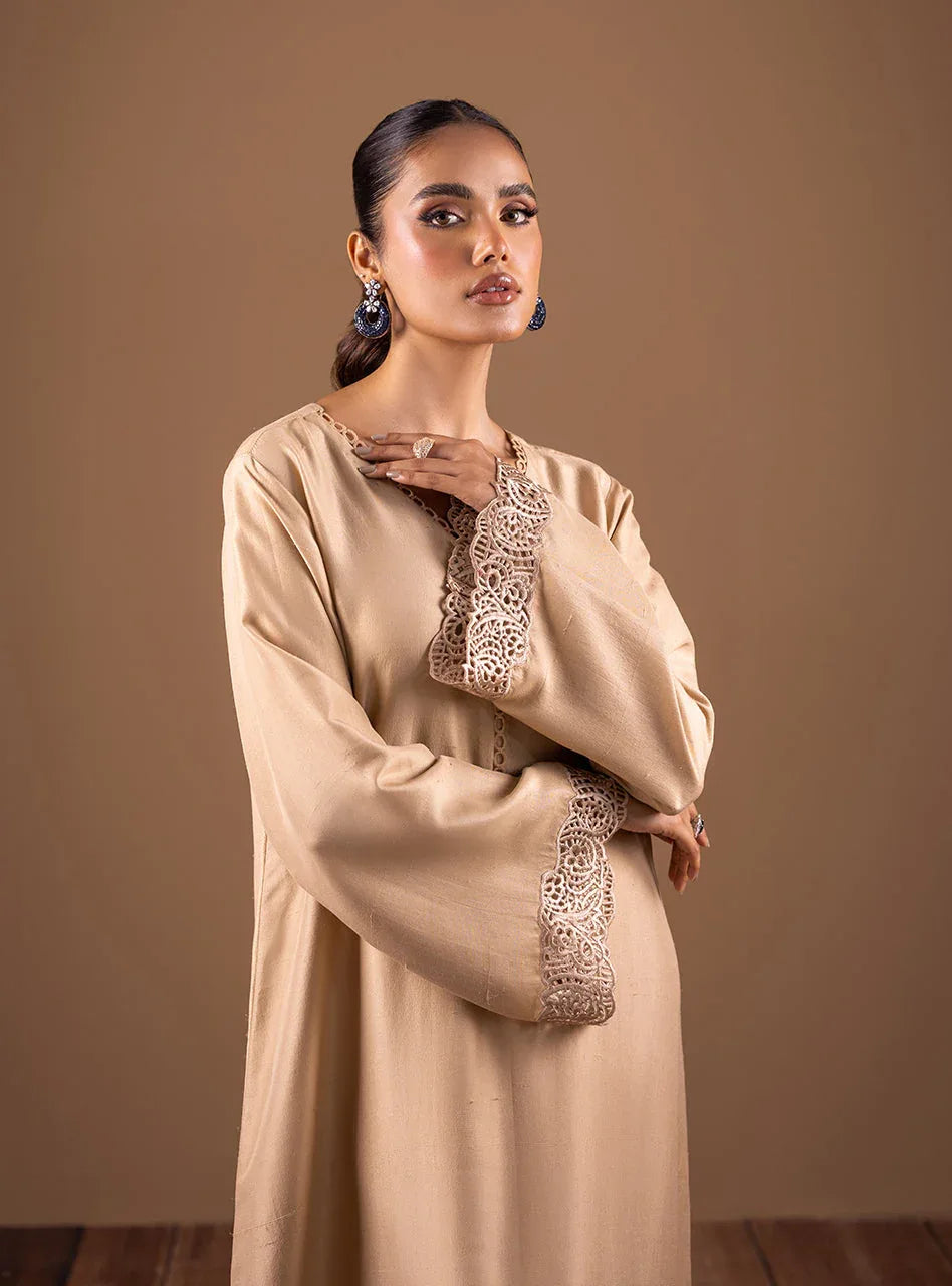 Zainab Chottani | Semi Formals | CHAMPAGNE ELEGANCE - Aqsa Fabrics