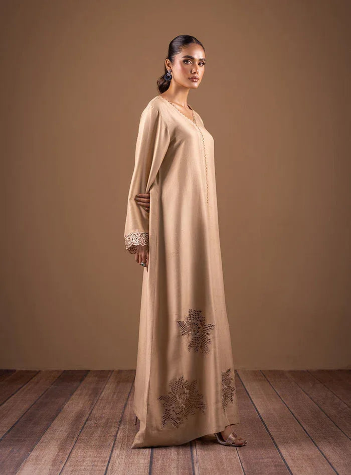 Zainab Chottani | The Kaftan Edit | Champagne Elegance - Aqsa Fabrics