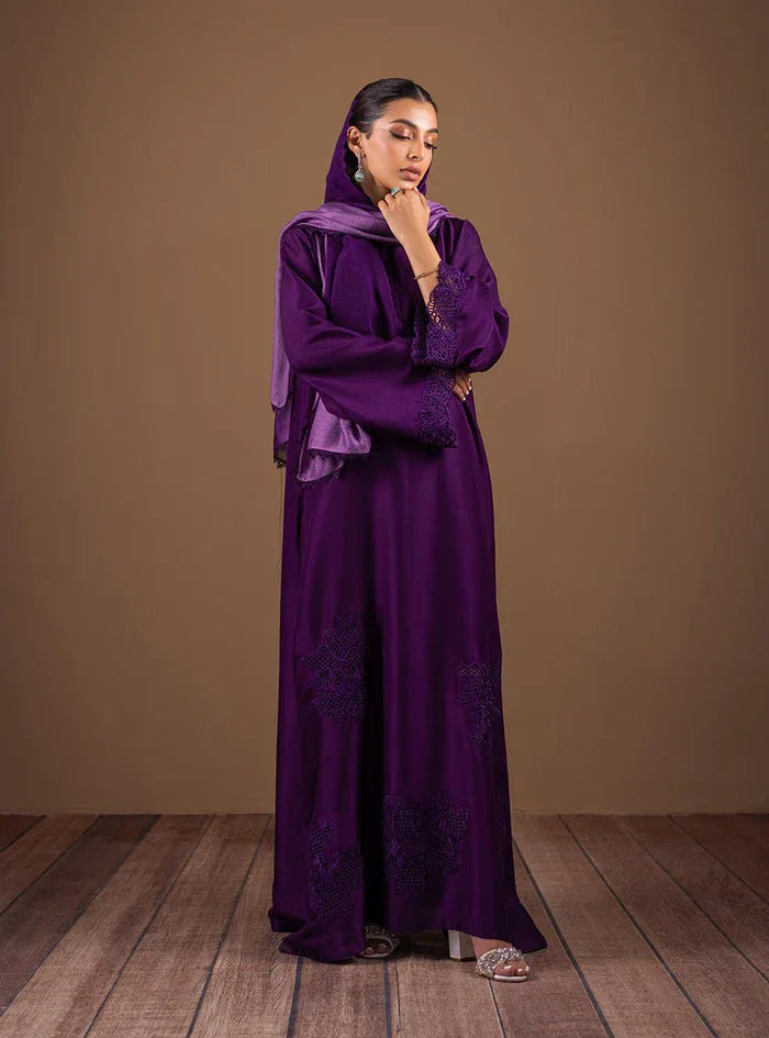 Zainab Chottani | The Kaftan Edit | Purple Night - Aqsa Fabrics