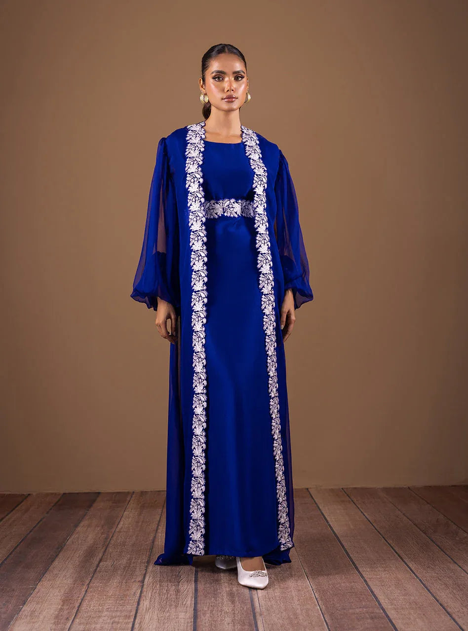 Zainab Chottani | Semi Formals | CARIBBEAN FLOW - Aqsa Fabrics