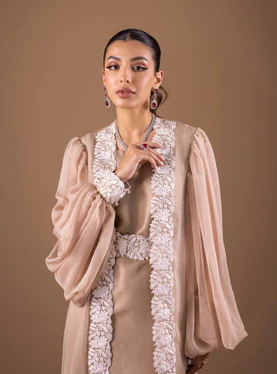 Zainab Chottani | The Kaftan Edit | Champagne Flow - Aqsa Fabrics