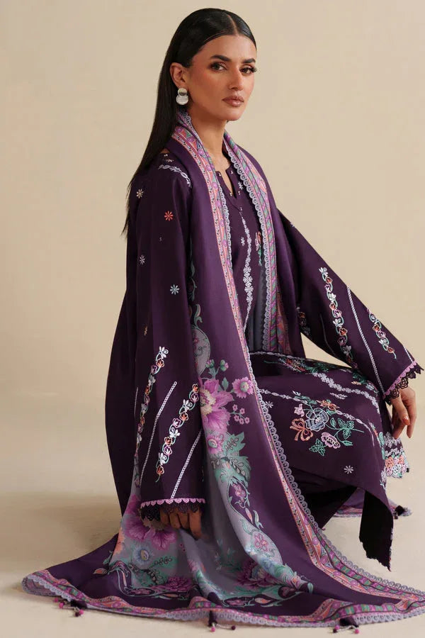 Farasha | Winter Spell 25 | Plumella - Aqsa Fabrics