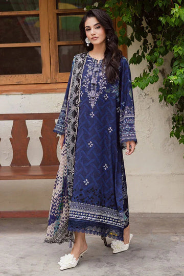 Nureh | Signature Printed Linen | SP-167 - Aqsa Fabrics