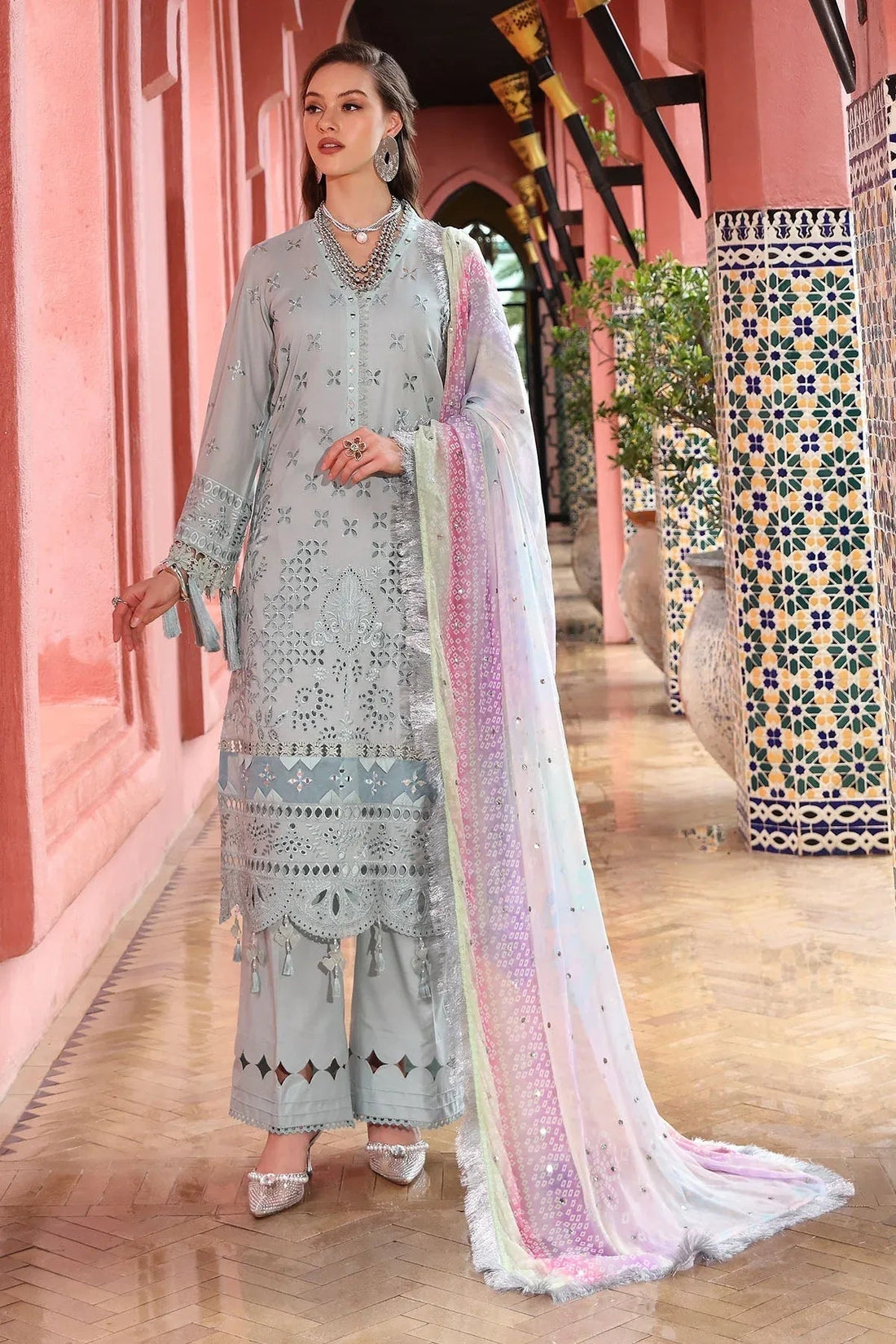 Nureh | Bazaar Lawn 25 | NE-111 - Aqsa Fabrics