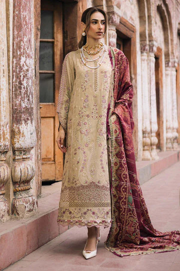 Nureh | Maya Linen 25 | NW-101 - Aqsa Fabrics