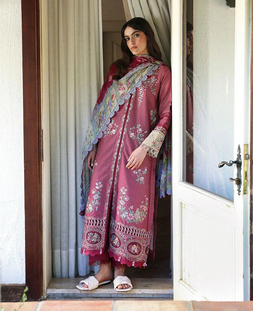 Republic Womenswear | Aylin Summer Lawn 24 | Fleur (D2-A) - Aqsa Fabrics