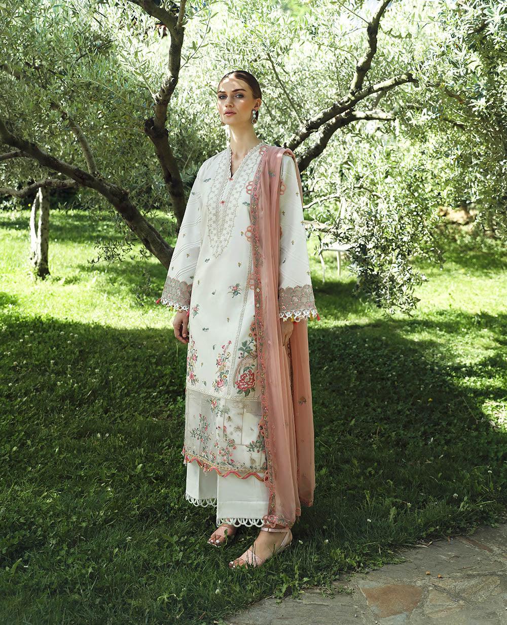 Republic Womenswear | Aylin Summer Lawn 24 | Camellia (D3-B) - Aqsa Fabrics