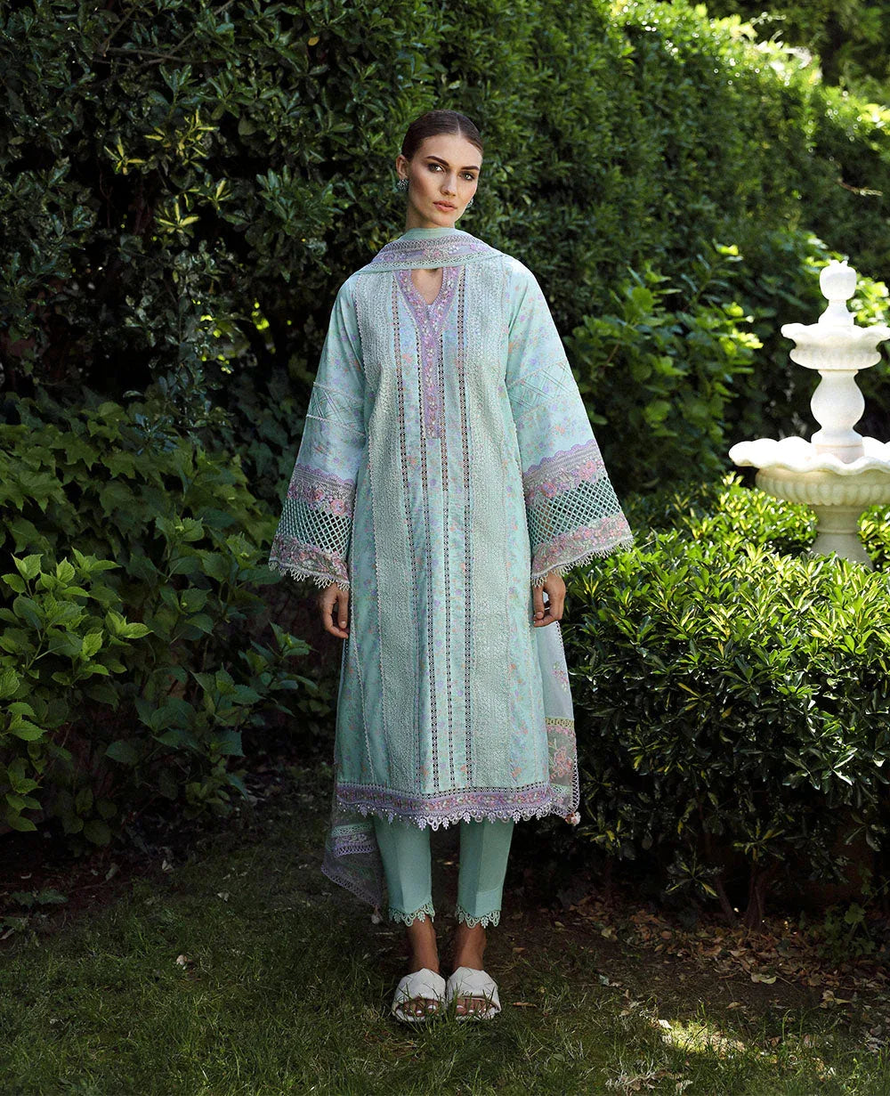 Republic Womenswear | Aylin Summer Lawn 24 | Rosa (D8-A) - Aqsa Fabrics
