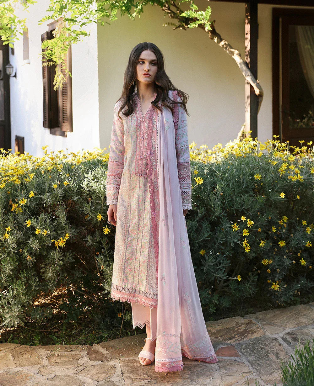 Republic Womenswear | Aylin Summer Lawn 24 | Rosa (D8-B) - Aqsa Fabrics
