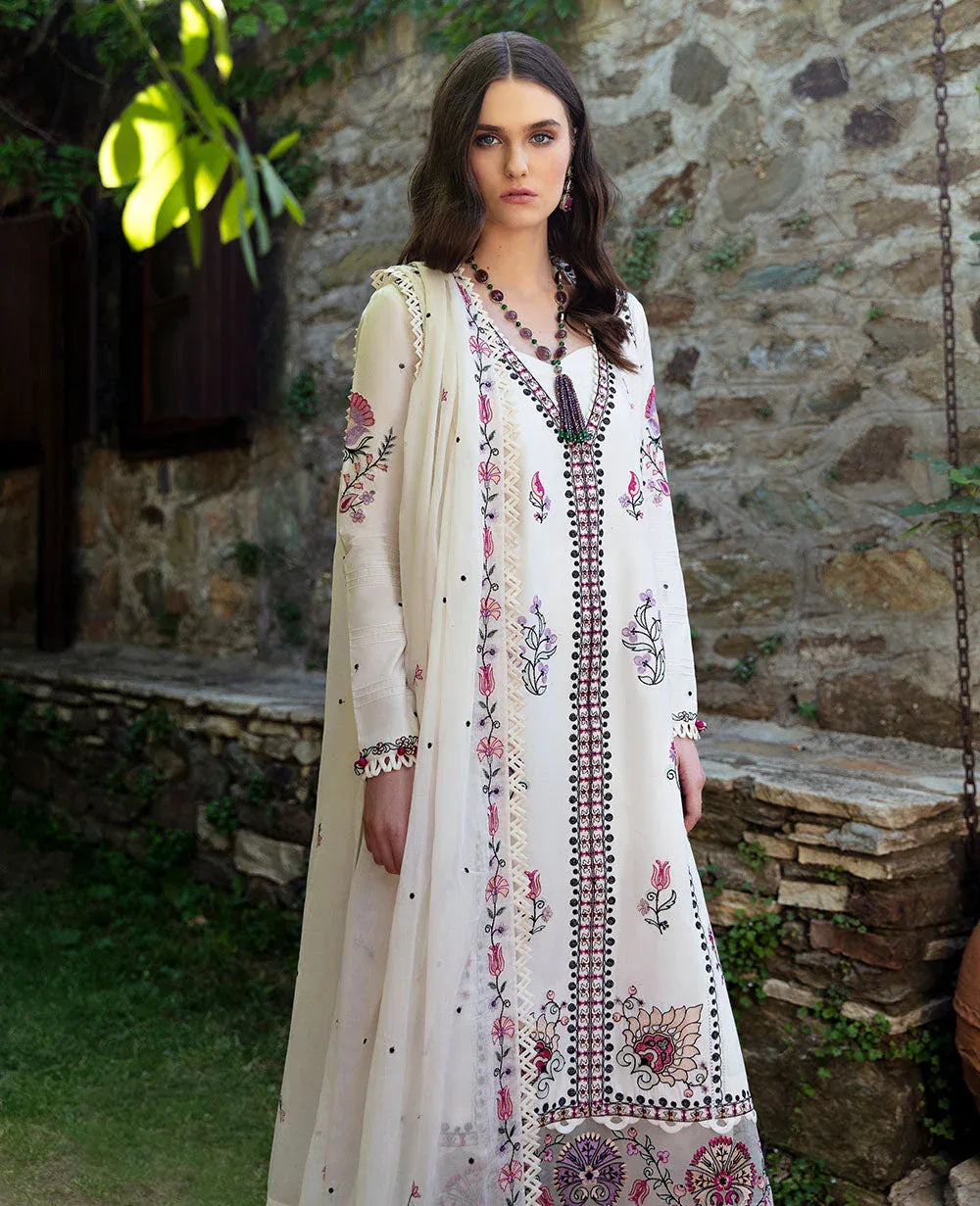 Republic Womenswear | Aylin Summer Lawn 24 | Muguet (D1-B) - Aqsa Fabrics