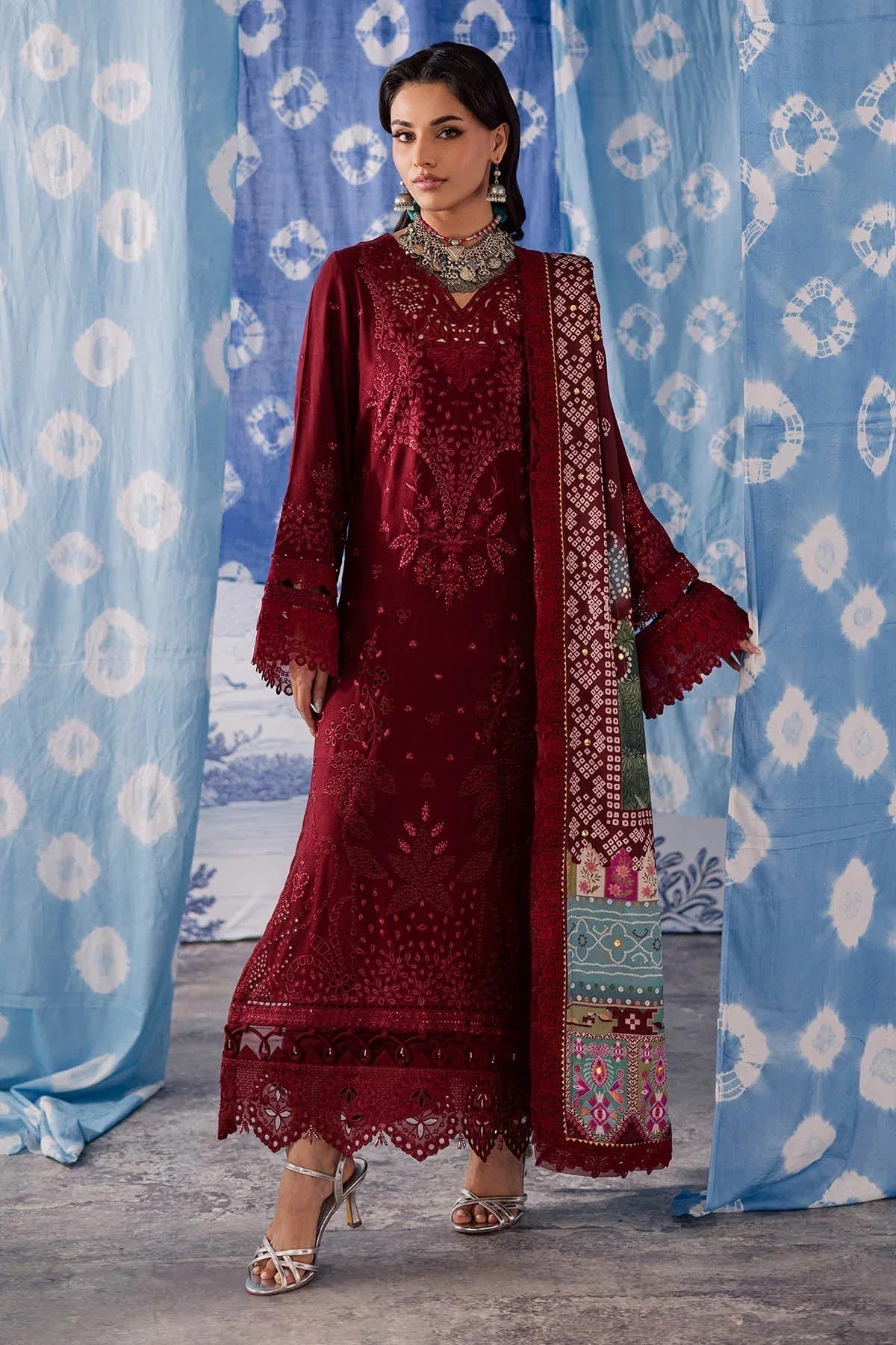 Nureh | Bazaar Luxe 25 | NE-204 - Aqsa Fabrics