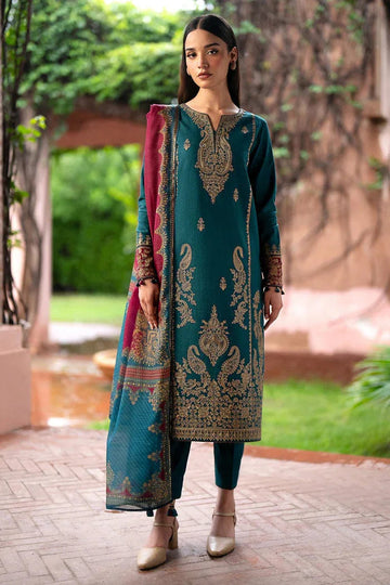 Jazmin | Winter Edition 24 | KHADDAR UW-0070 - Aqsa Fabrics
