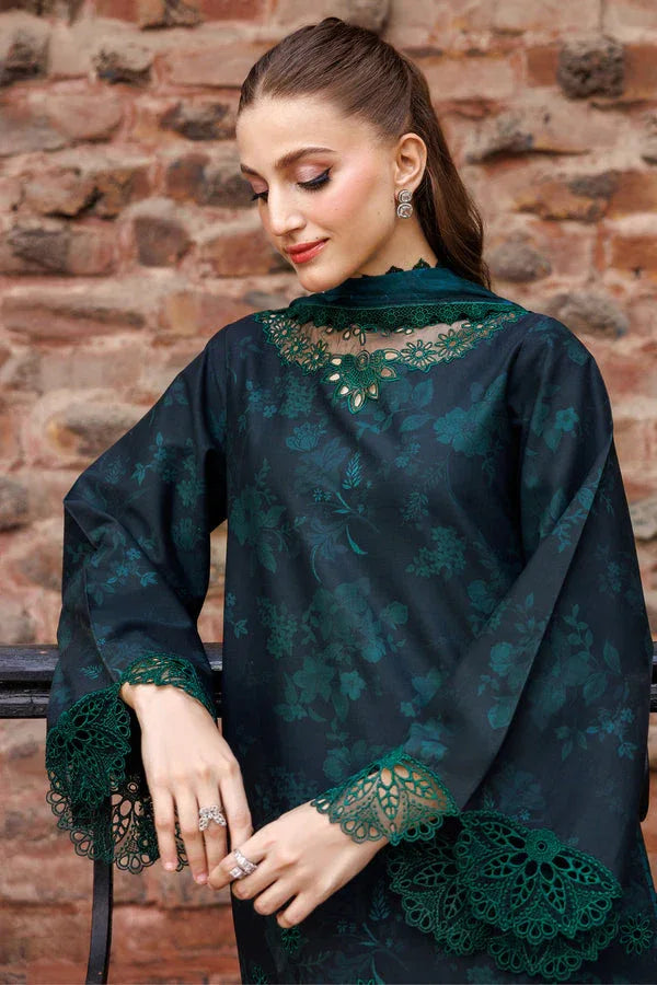 Farasha | Seraya Lawn 25 | Periveil - Aqsa Fabrics