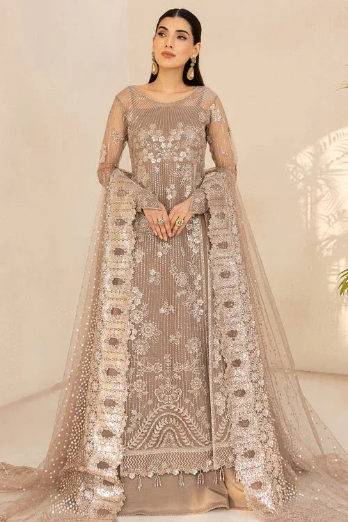 Farasha | Lu Zella Premium Formals 25 | Misty Grace - Aqsa Fabrics