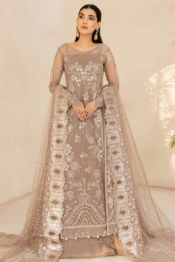 Farasha | Lu Zella Premium Formals 25 | Misty Grace - Aqsa Fabrics