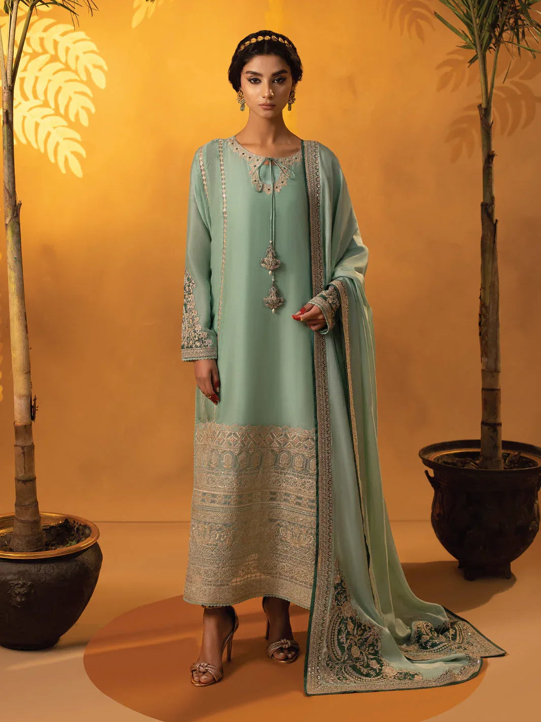 Faiza Faisal | Signature Pret Eid Edit | Marisa - Aqsa Fabrics