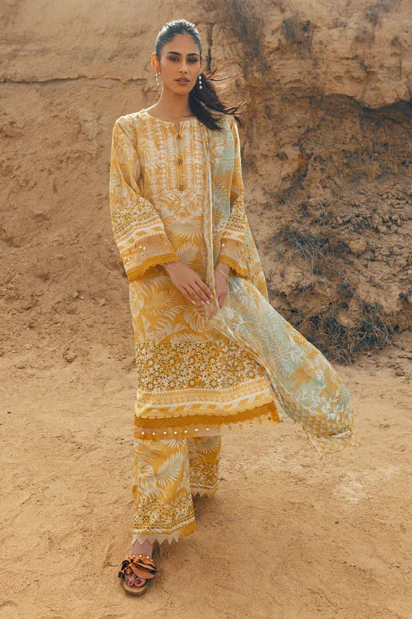 Nureh | Gardenia Lawn 24 | N-02 - Aqsa Fabrics
