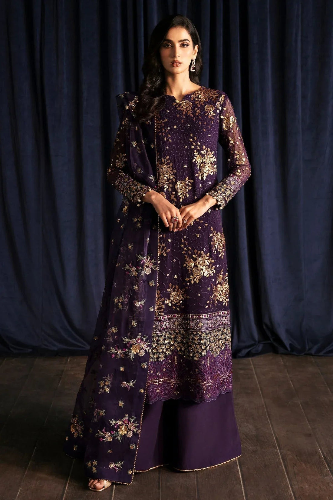 Nureh | Elanora Formal 24 | NEL-45 - Aqsa Fabrics