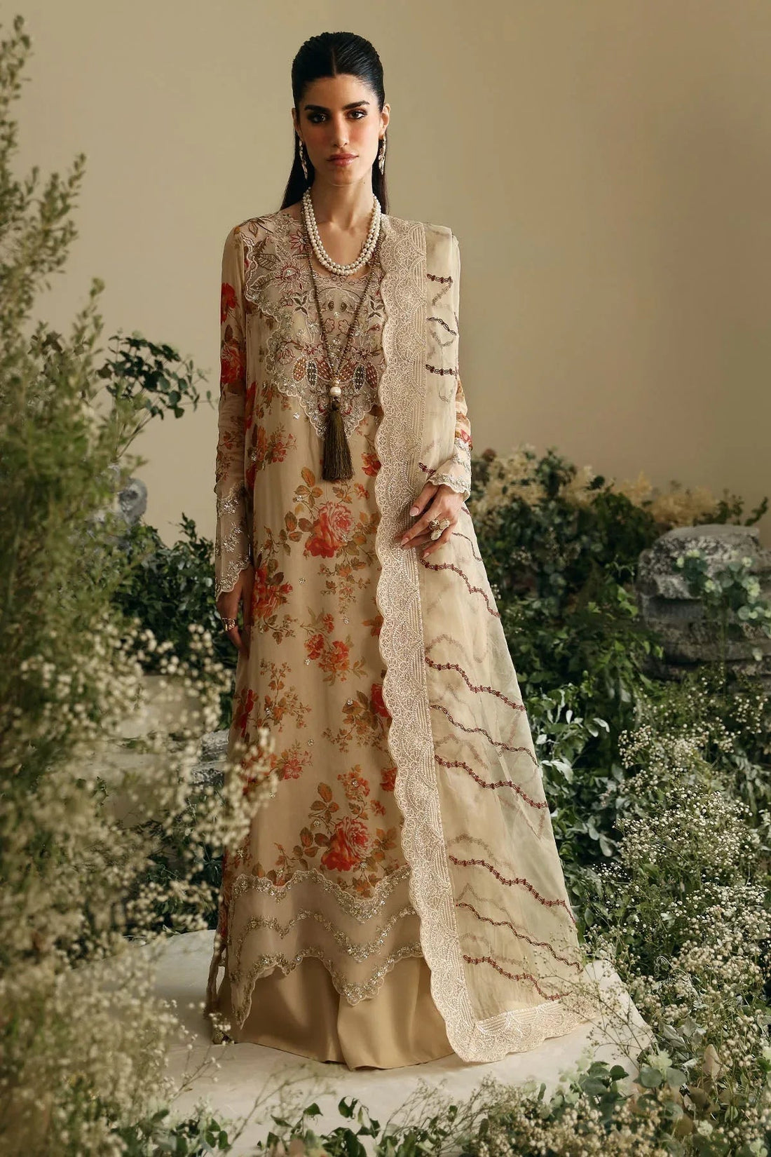 Nureh | Amaya Formals | AM-06 - Aqsa Fabrics