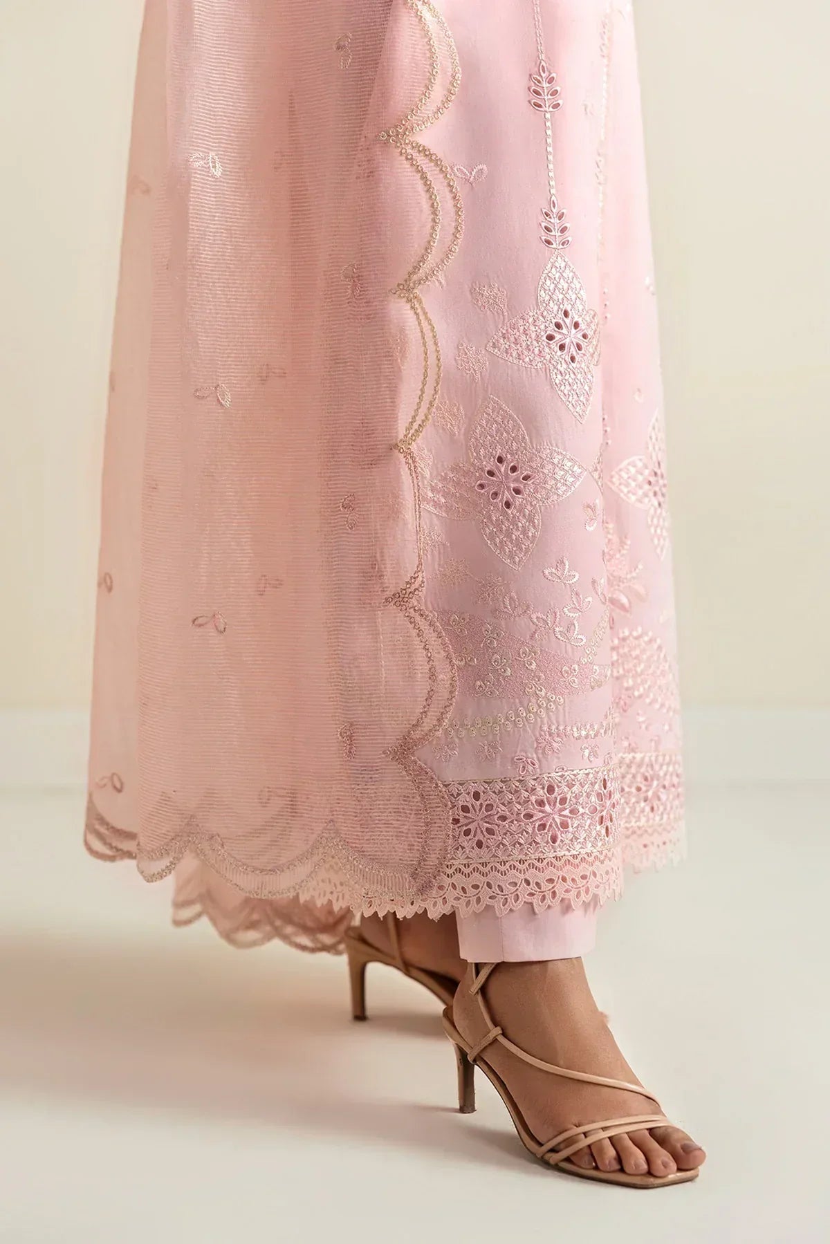 Afrozeh | Basic Pret 25 | Dewy Lilac - Aqsa Fabrics