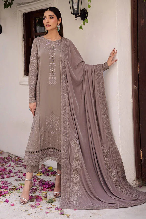 Nureh | Exclusive Leather Peach | NE-201 - Aqsa Fabrics